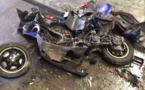 Run sauvage: les forces de l'ordre détruisent un scooter trafiqué