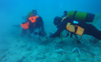 Bora Bora : quatre obus ont déjà été détruits au large
