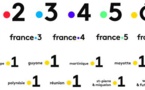 Nouveaux logos pour les chaînes publiques, qui passent aux points