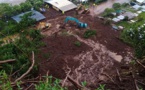 Bilan des pluies : éboulement important à Mahaena et des écoles fermées (photos)
