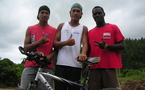 trois jeunes néophytes de Papeari se lancent dans le triathlon !