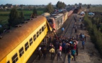 Egypte: au moins 12 morts dans une collision ferroviaire