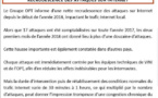 Recrudescence des attaques Internet