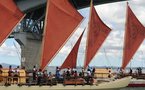 Tavaru : arrivée de la la flotte Neo-Zelandaise à Raivave...en images