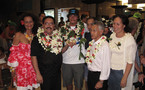 Va'a: Gaston Tong Sang et  JP Beaury ont acceuilli nos champions