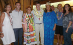 le nouveau Tavana hau des IDV et ISV rencontre le conseil municipal de Teva I Uta