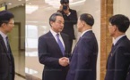 Le ministre chinois des Affaires étrangères à Pyongyang