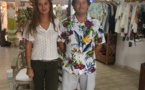 Hani Haring ouvre à la Plazza Haute du centre au Vaima