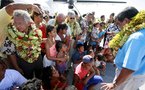 Tournée Gouvernementale aux Tuamotu Est 