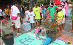 Le tri des déchets sous forme de jeu à Papeete