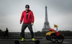 De San Francisco à Pékin en skate électrique "pour voir comment le monde a changé"