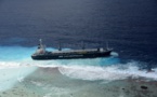 Un cargo philippin s'échoue à Raroia