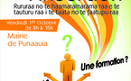 Forum de l'insertion économique de Punaauia