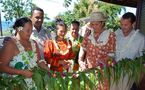 Fin des travaux de construction sur le site de Vaipahi