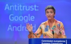 Android: l'UE sanctionne à nouveau Google par une amende record