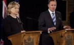 Hillary Clinton scelle le retour de l’alliance américano-néo-zélandaise