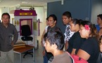 Visite des élèves du lycée professionnel St Joseph de Punaauia Au service de la perliculture