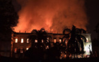 Un incendie ravage le Musée National de Rio de Janeiro, joyau culturel du Brésil