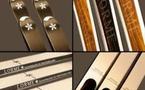 Sertis de diamants ou en bois précieux, des skis haute couture pour clients fortunés