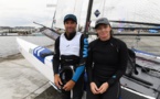 Voile/Coupe du monde - Besson/Riou: Marie a retrouvé son Billy