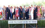Le lycée polyvalent de Bora Bora inauguré