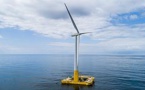 La première éolienne flottante a commencé à alimenter le réseau électrique