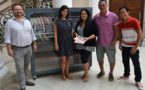 Pirae : la première bibliobox en service à la mairie