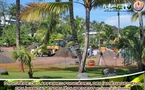 Aménagement d'un terrain de beach-soccer dans les jardins de Paofai