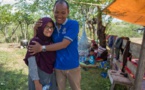 Lueur d'espoir en Indonésie avec les retrouvailles d'un couple séparé par le tsunami