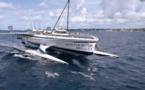 Le trimaran Race for Water attendu ce week-end à Tahiti