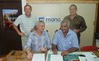 Signature de la convention MANA-FIFO