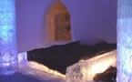 Nuit de noces ou de frisson, l'hôtel de glace de Québec ne désemplit pas