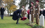 Theresa May rejoint le périple mémoriel de Macron dans la Somme