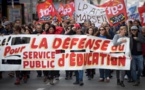 Suppression de postes: grève des personnels de l'Éducation