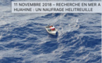 Huahine : un naufragé hélitreuillé, rappel des règles de sureté