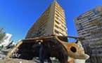 Marseille: une barre d'immeuble vétuste et dangereuse totalement évacuée