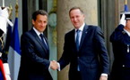Le Premier ministre néo-zélandais a rencontré Nicolas Sarkozy et François Fillon à Paris