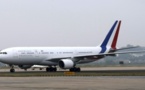 L’Airbus A330 présidentiel en escale à Papeete
