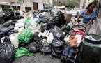 Ode poétique sur internet à Naples, "territoire de déchets"