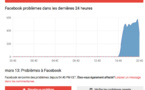 Des pannes sur le réseau Facebook