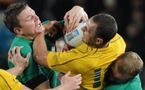 L'Australie tombe, victime de la mêlée de l'Irlande