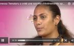 Forum "je crée mon emploi": Vanessa Temataru lance une société d'événements sportifs