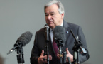 Le patron de l'ONU en tournée pour le climat, un combat "pas en bonne voie"