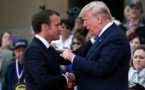 En Normandie, Macron et Trump célèbrent le D-Day et la liberté