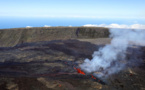 Le Piton de la Fournaise en éruption pour la deuxième fois de l'année