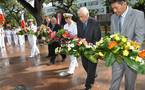 Hommage aux Morts pour la France pendant la guerre d'Algérie et les combats du Maroc et de la Tunisie