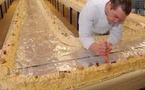 Une tonne de chocolat pour une bûche de Noël de 540 mètres