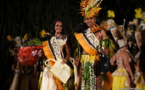 Pikea Tching et Emana Lehartel élus Miss et Tane Mini Heiva 2019
