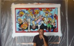 Thode dévoile certaines de ses toiles à la galerie des Tropiques