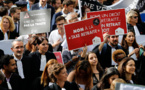Retraites: les avocats défilent en masse à Paris pour conserver leur régime